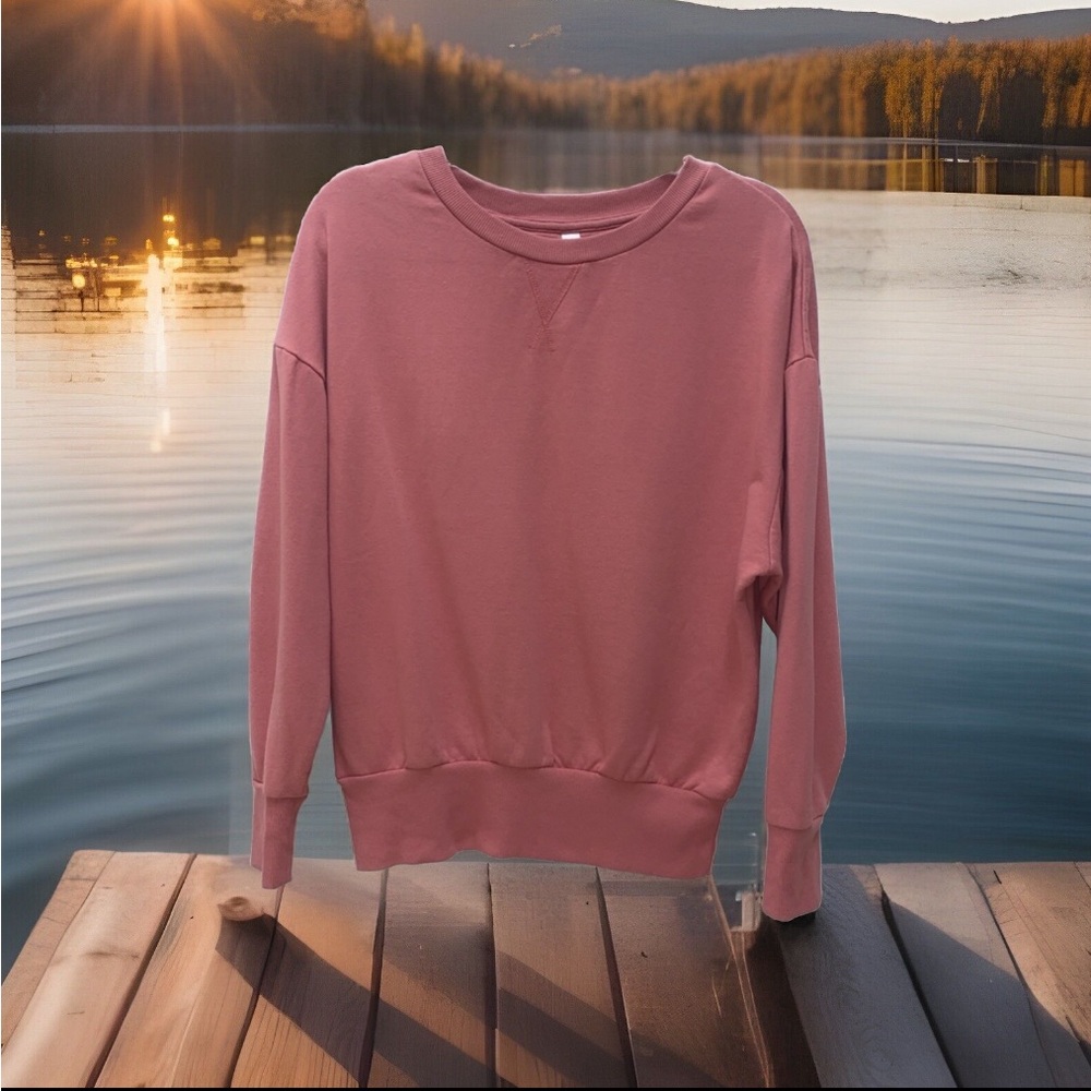 ▪️ XS women Sierra Rose light soft fleece sweatshirt